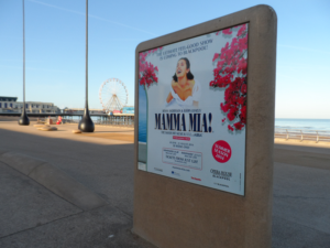 Mamma Mia Banner Graphics Signage