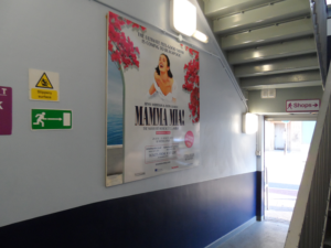 Mamma Mia Banner Graphics Signage