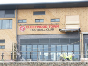 Fleetwood Town Football Club Wall Graphics Signage