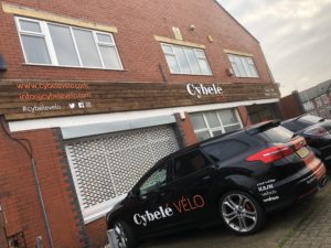 Cybele Velo Signage Vehicle Graphics