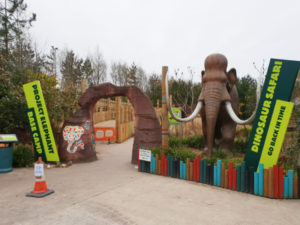 Blackpool Zoo Dinosaur Safari Project Elephant Signage