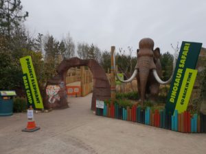Blackpool Zoo Dinosaur Safari Signage Elephant Project