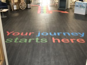 Floor Graphics Portfolio Links Signs and Graphics Grange