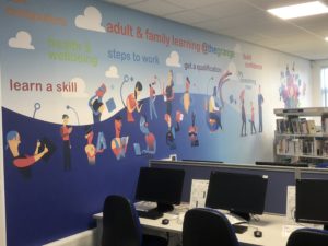 Wall Graphics Portfolio Links Signs and Graphics