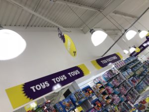 Toy Factory Signage Links Signs and Graphics Banners