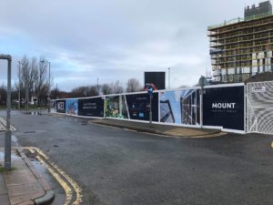 Mount Property Group Hoarding Graphics