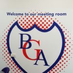 BGA meeting room wall graphics