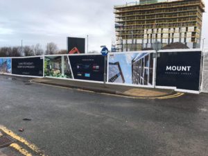 Mount Property Group Hoarding Graphics