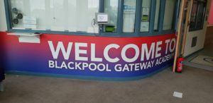 Welcome Blackpool Gateway Academy Wallcoverings Wall Graphics