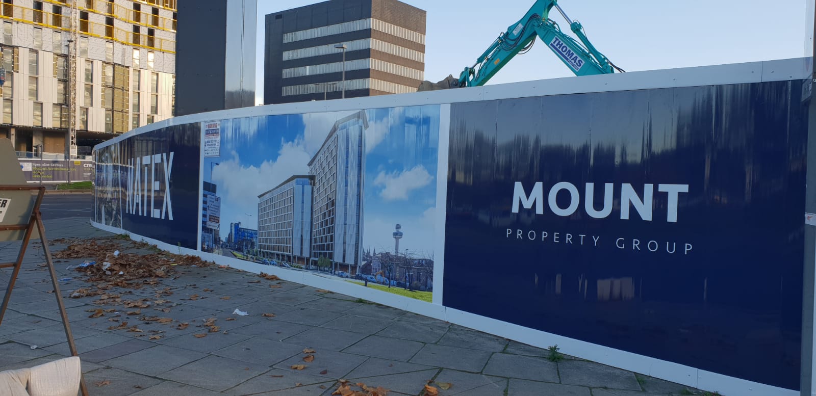Mount Property Group Hoarding Graphics