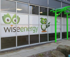 wise energy window graphics