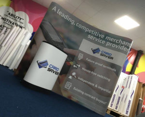 card saver exhibition stands
