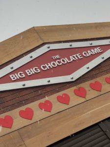 bespoke fascia sign big chocolate game