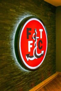 ft fc illuminated logo panel