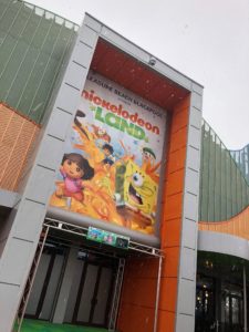 nickelodeon land fascia signage banner