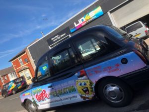 taxi wrap vehicle graphics