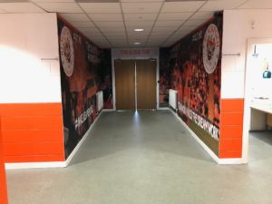 tunnel graphics blackpool fc