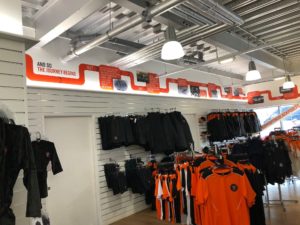 Club Shop Timeline